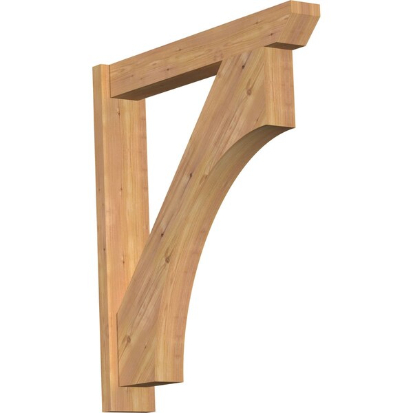 Ekena Millwork Westlake Slat Smooth Outlooker, Western Red Cedar, 5 1/2"W x 32"D x 36"H OUT06X32X36WTL06SWR - main